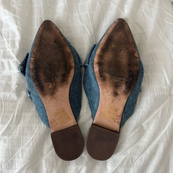 Jcrew Denim Mules - Picture 3 of 4